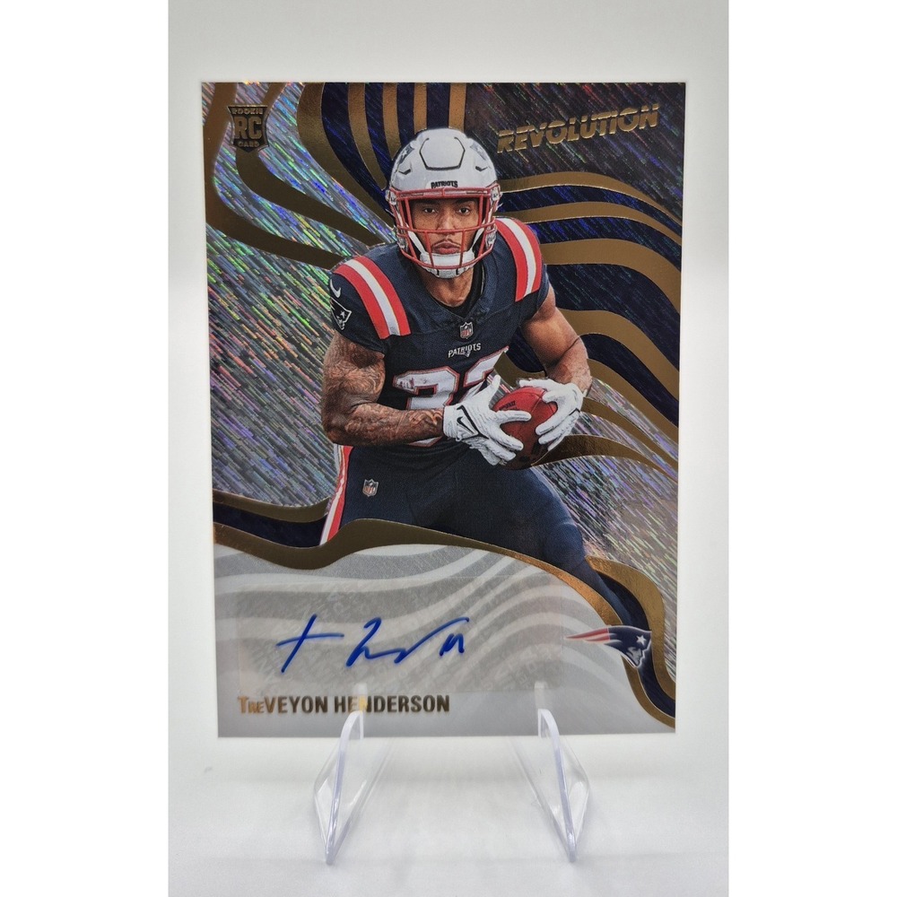 2025 Phoenix Tre'Veyon Henderson #RSA-THN Rookies Signature Auto Storm (RC) (AU)